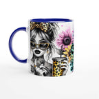Good Things Are Coming Motivational Coffee Mug with vibrant design, glossy finish, and inspirational quote, 11oz ceramic.