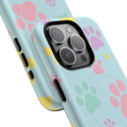 Pastel Doggy Paw iPhone Magsafe Phone Case