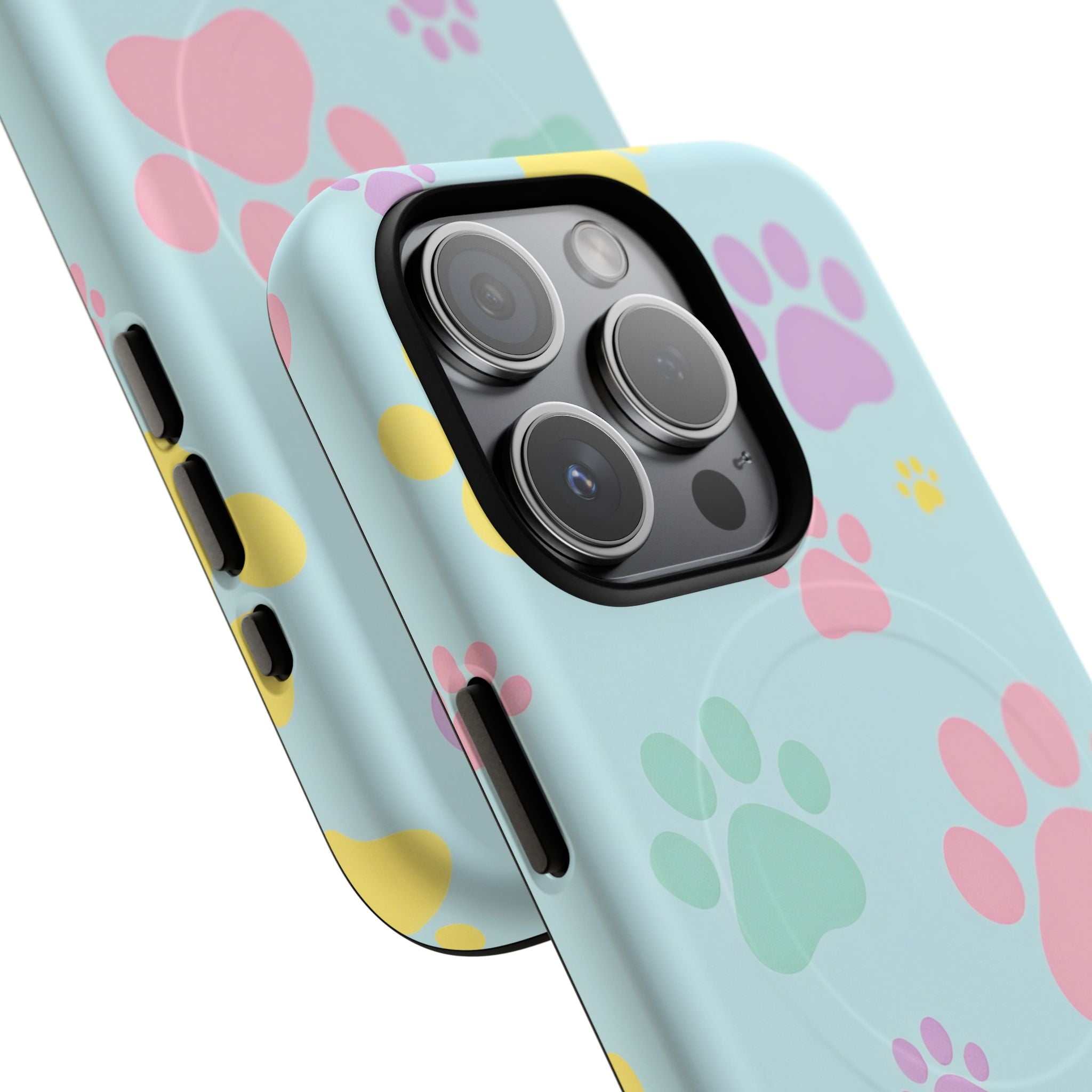 Pastel Doggy Paw iPhone Magsafe Phone Case
