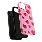 Pink Hearts iPhone Magsafe Phone Case