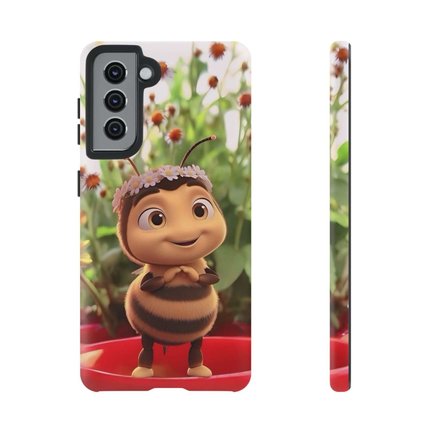 Cute BumbleBee Samsung Phone Case Designed By Littlebitz 