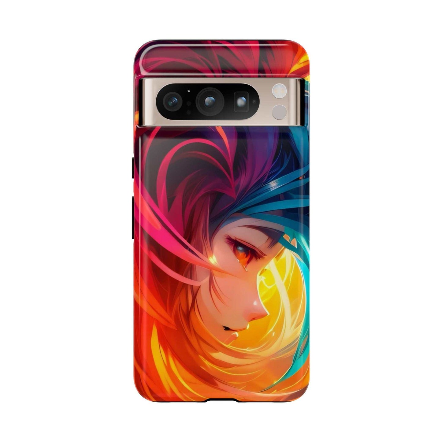 Colourful Anime Pride Google Pixel Phone Case Designed By Littlebitz 