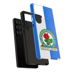 Blackburn Rovers Magnetic Samsung phone case with dual-layer protection and official-inspired blue and white crest