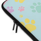 Pastel Doggy Paw Laptop Sleeve