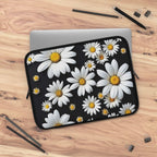 Black Daisy Laptop Sleeve