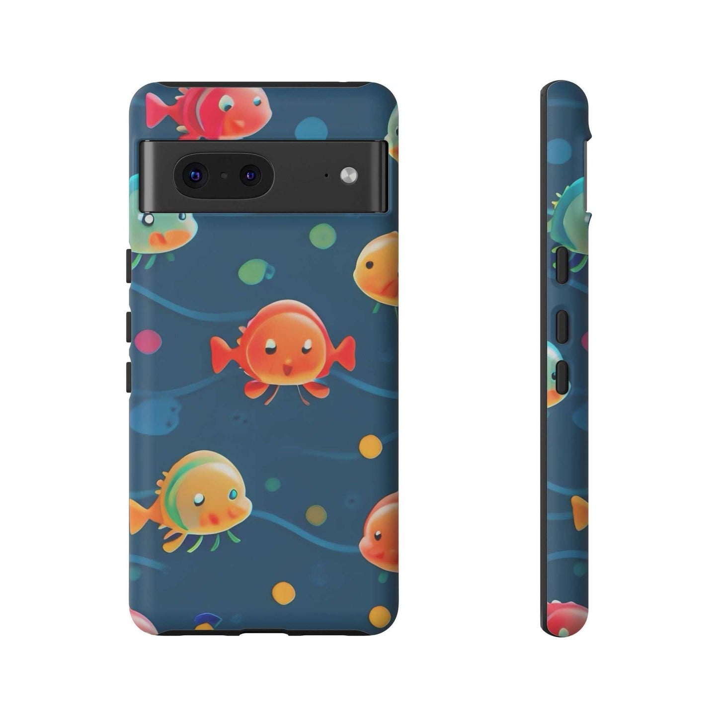 Fun Fish Google Pixel Phone Case designed by Littlebitz 