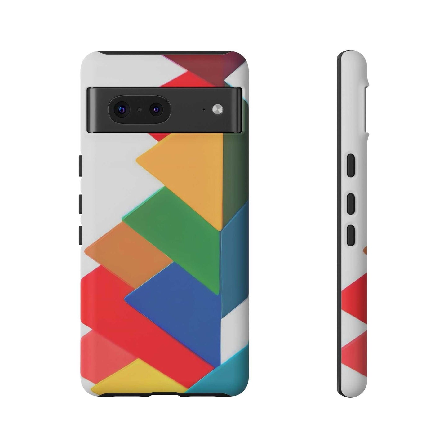 Colourful Print Google Pixel Phone Case designed by Littlebitz