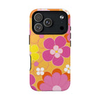 Retro Floral iPhone Magsafe Phone Case