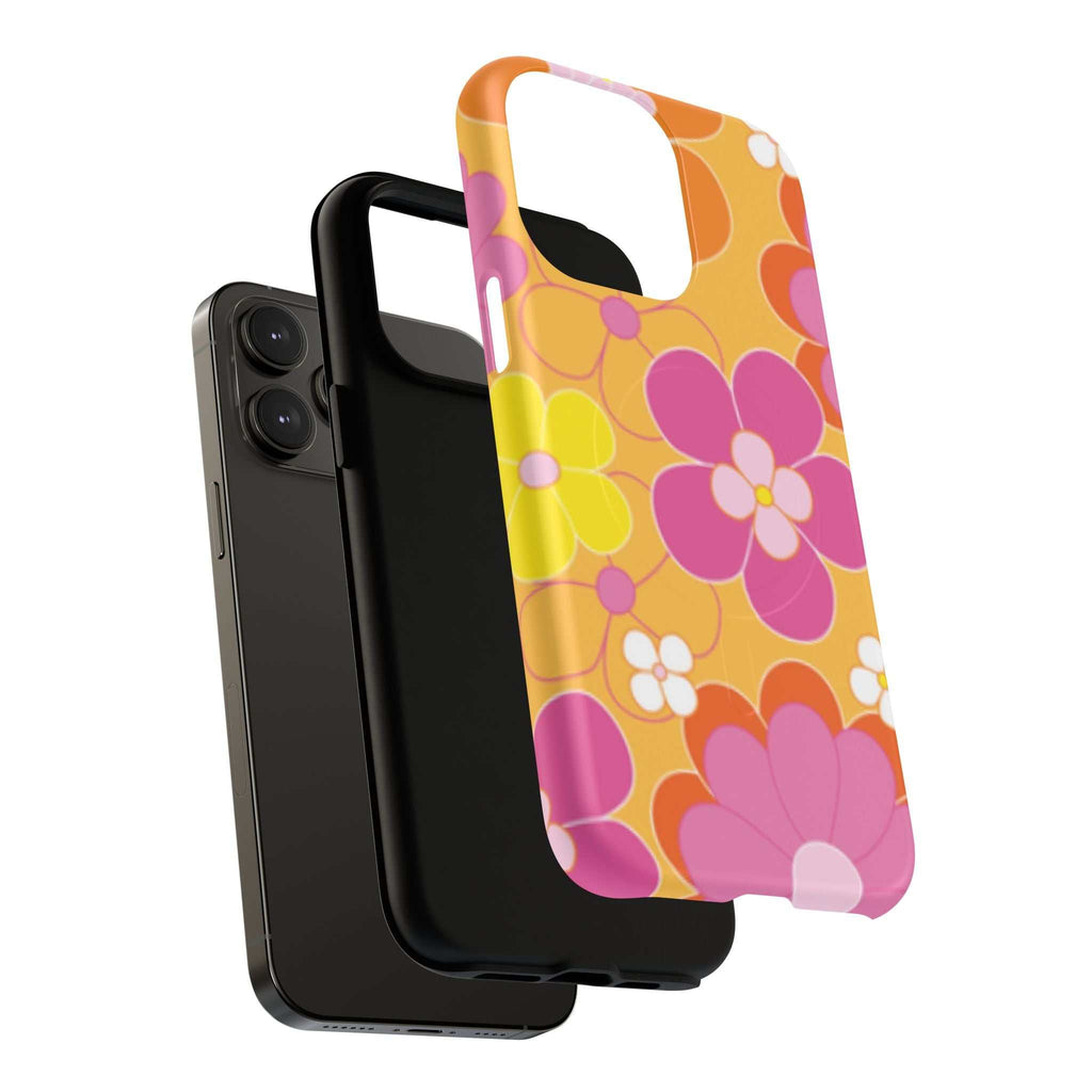 Retro Floral iPhone Magsafe Phone Case