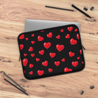 Black Heart Laptop Sleeve