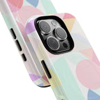 Pastel Geo Print iPhone Magsafe Phone Case