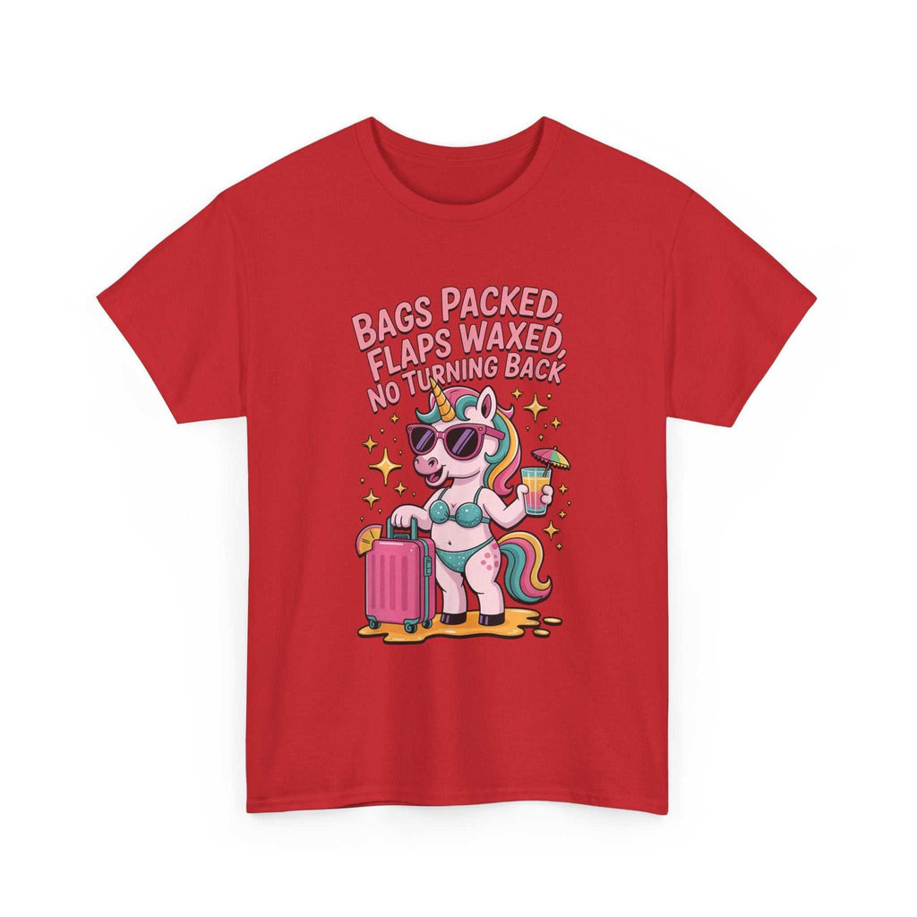 Bags Packed Flaps Waxed No Turning Back T-Shirt for girls trips and vacations