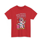Bags Packed Flaps Waxed No Turning Back T-Shirt for girls trips and vacations