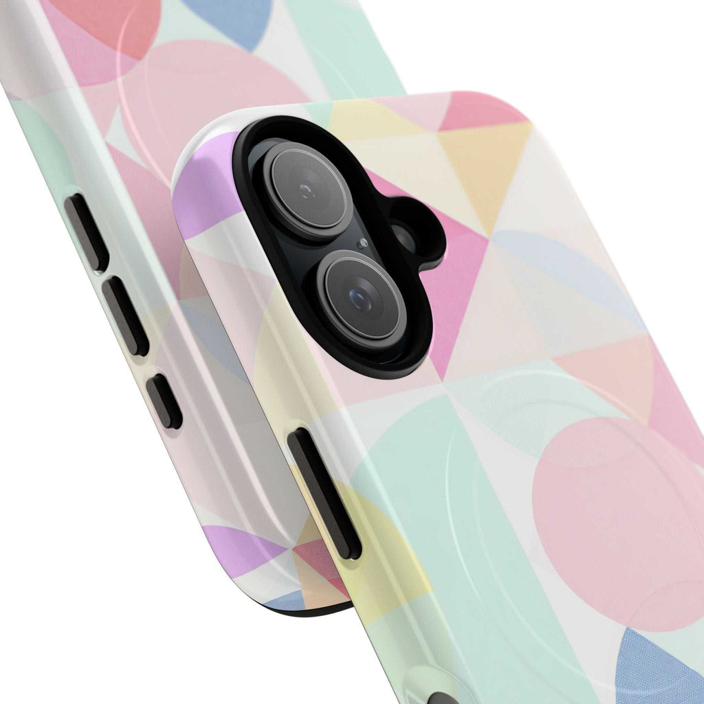Pastel Geo Print iPhone Magsafe Phone Case