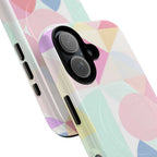 Pastel Geo Print iPhone Magsafe Phone Case