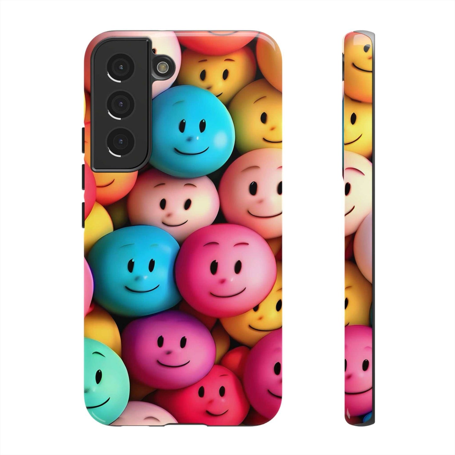 Fun smiley Faces Samsung Phone CaseLittlebitz 