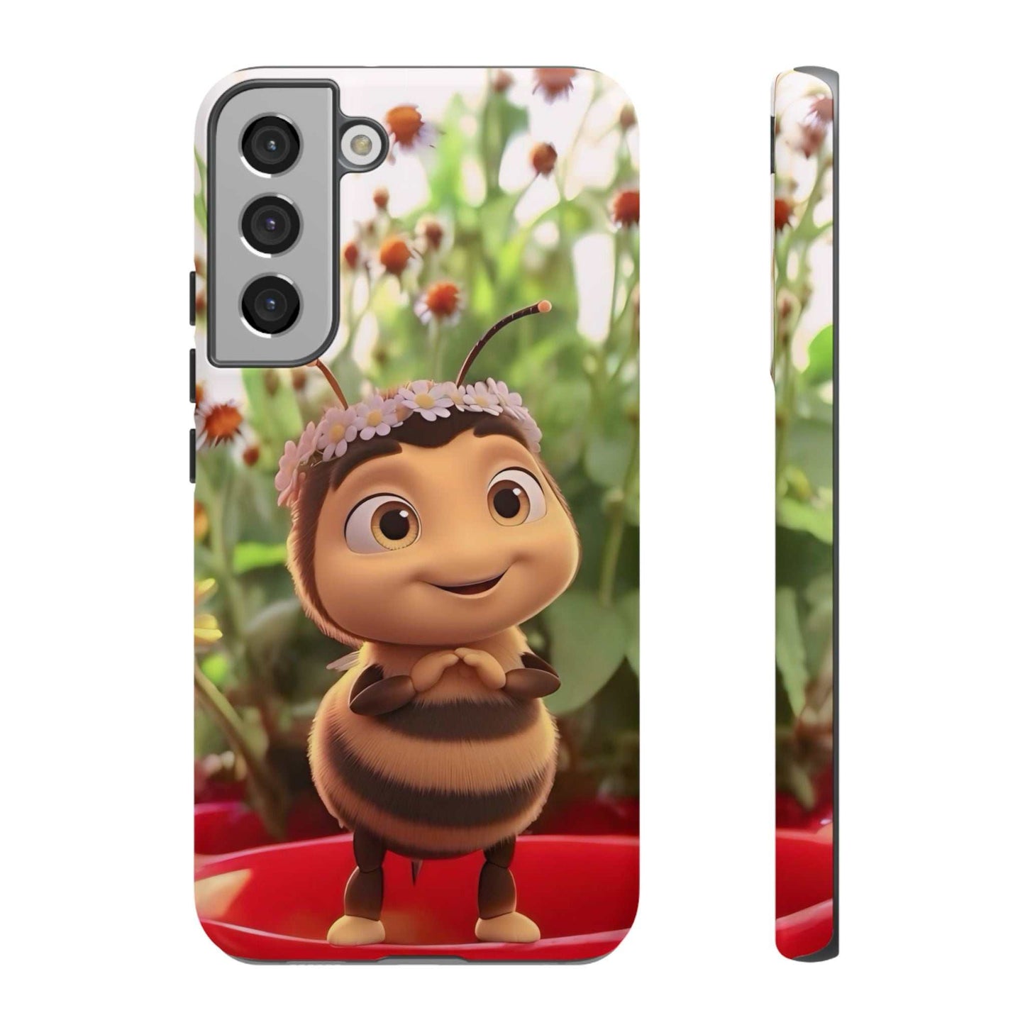 Cute BumbleBee Samsung Phone Case Designed By Littlebitz 