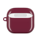 West Ham Utd FC claret AirPods protective case with glossy finish and wireless charging support