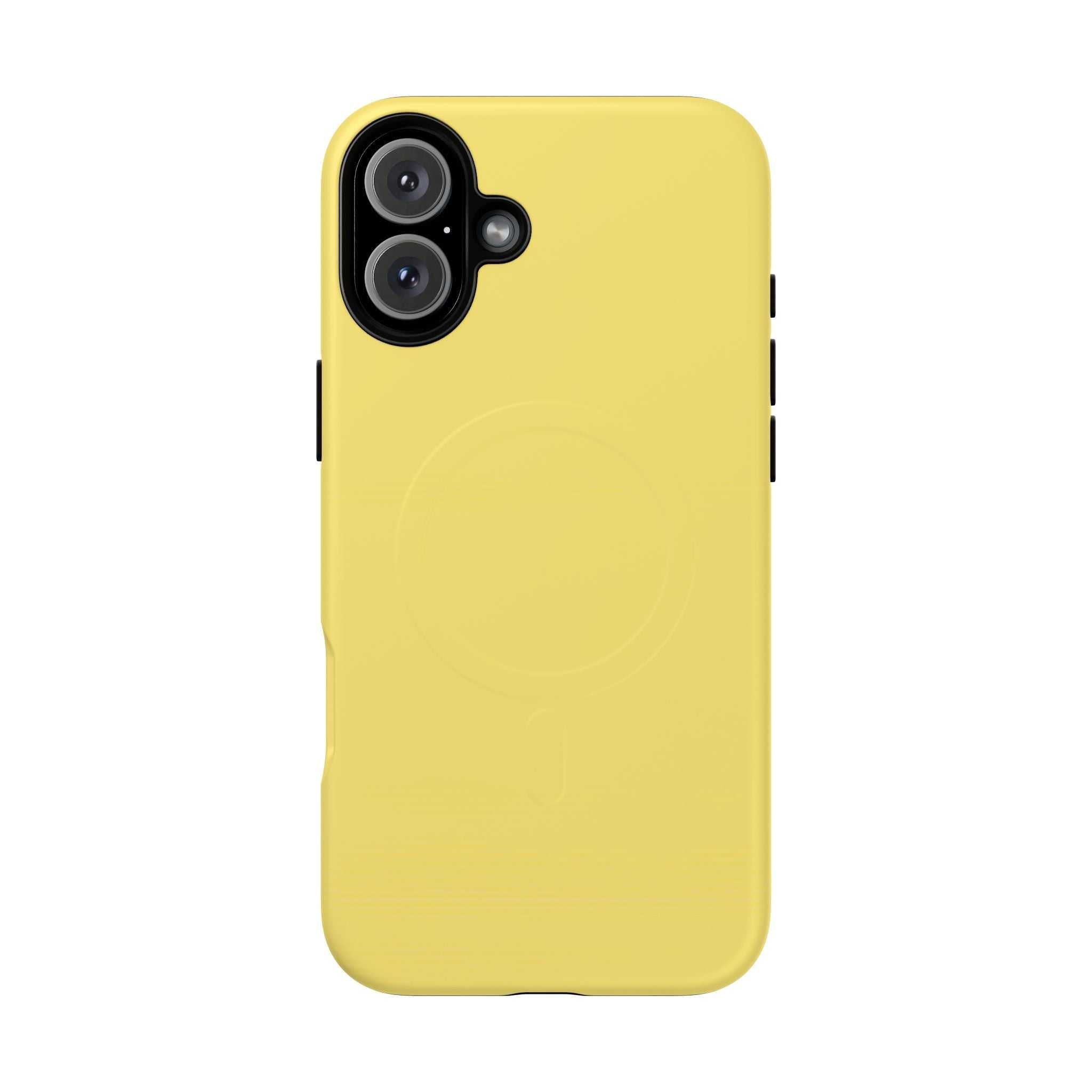 Lemon Yellow iPhone Magsafe Phone Case