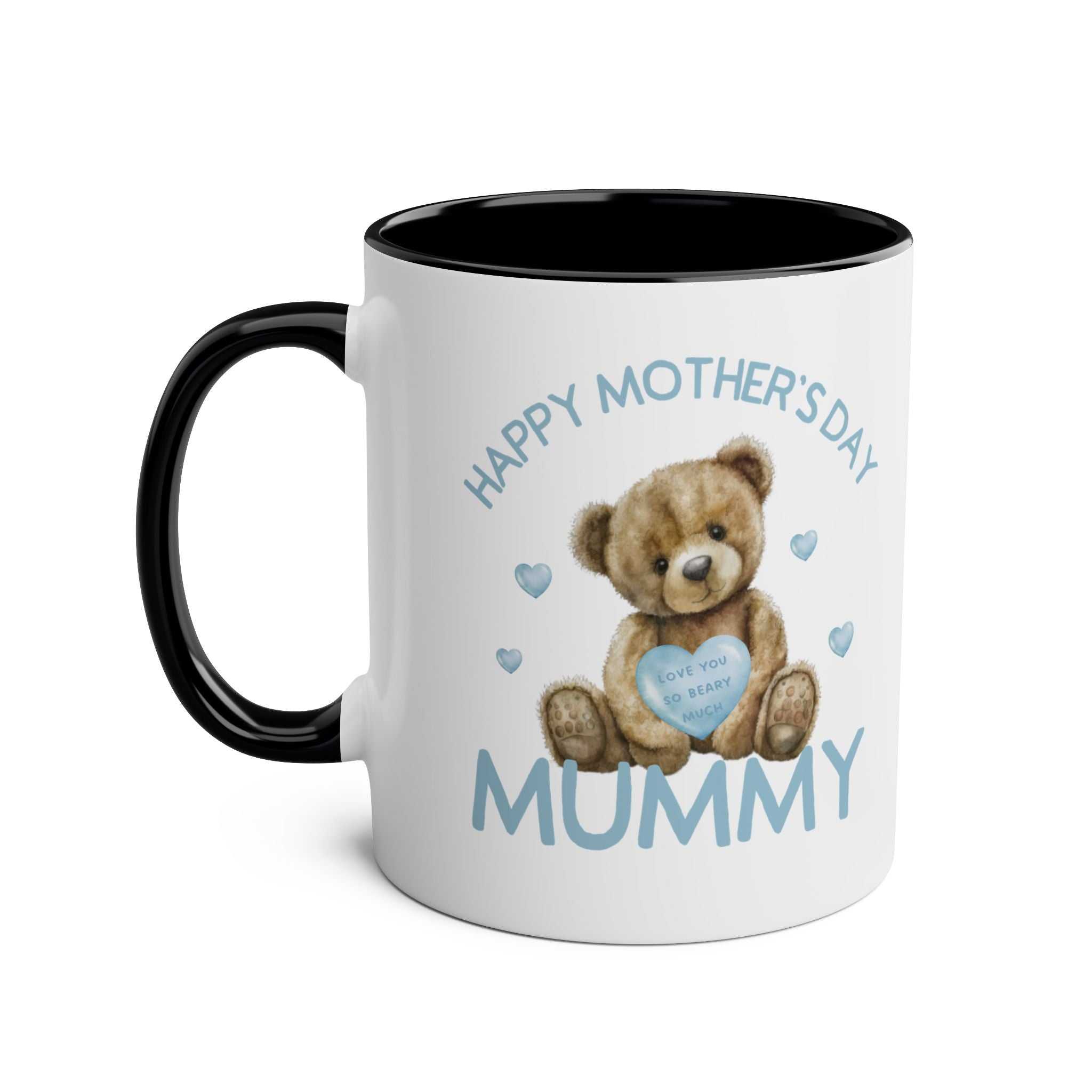 Cute Bear Mother's Day mug with lovable design, perfect for showing appreciation to Mom.