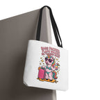 Fun Unicorn Travel Tote Bag with playful design and durable spun polyester fabric
