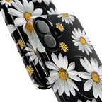 Black Daises iPhone Magsafe Phone Case