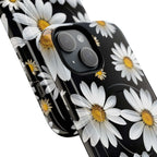 Black Daises iPhone Magsafe Phone Case