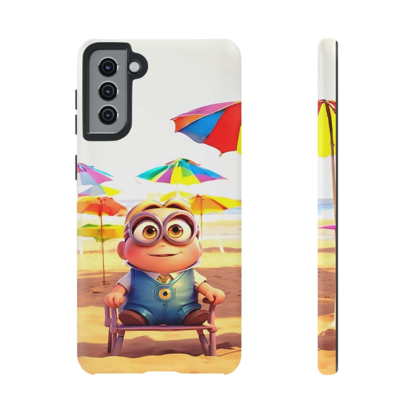 Cute Minion Samsung Phone Case Designed By Littlebitz 