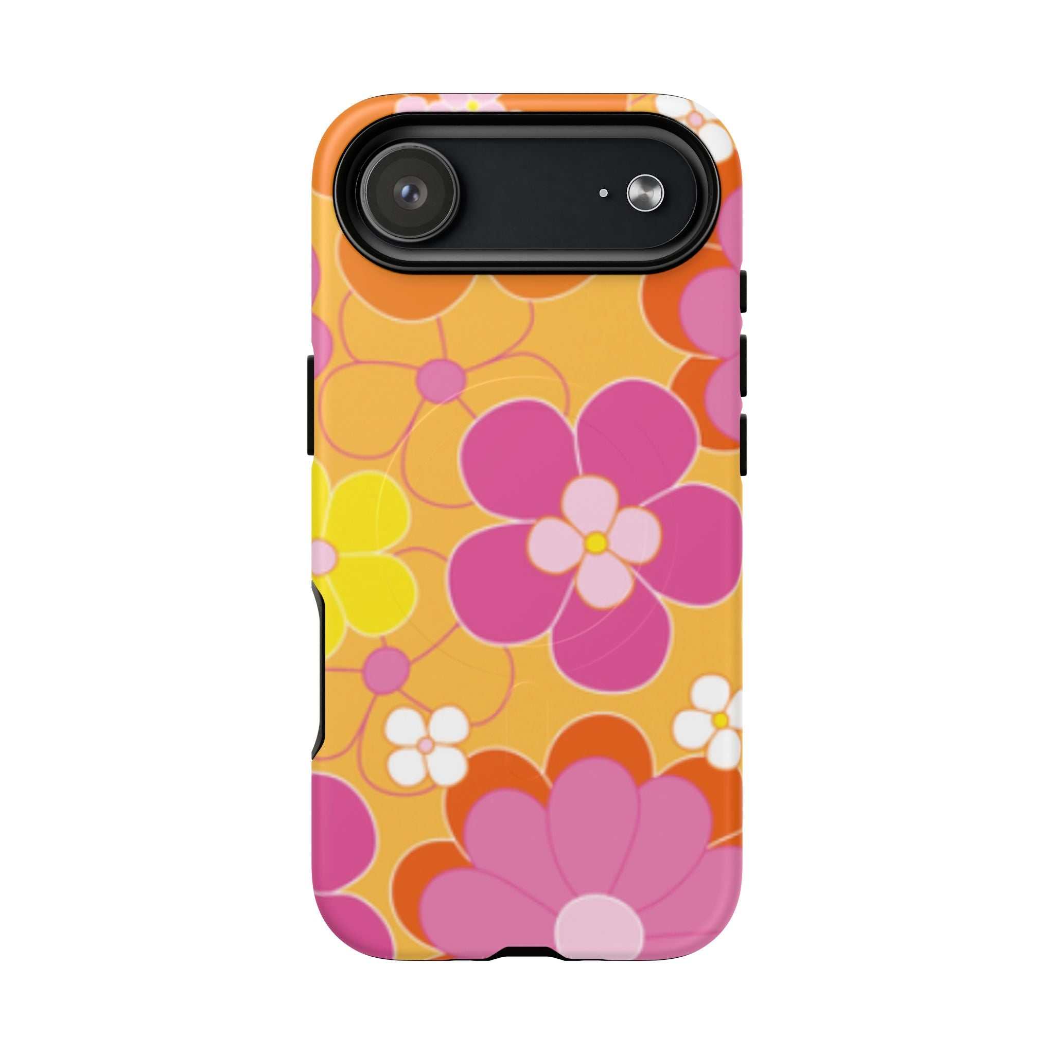 Retro Floral iPhone Magsafe Phone Case