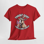 Throat Goat T-Shirt with bold graphic design on soft, breathable cotton fabric