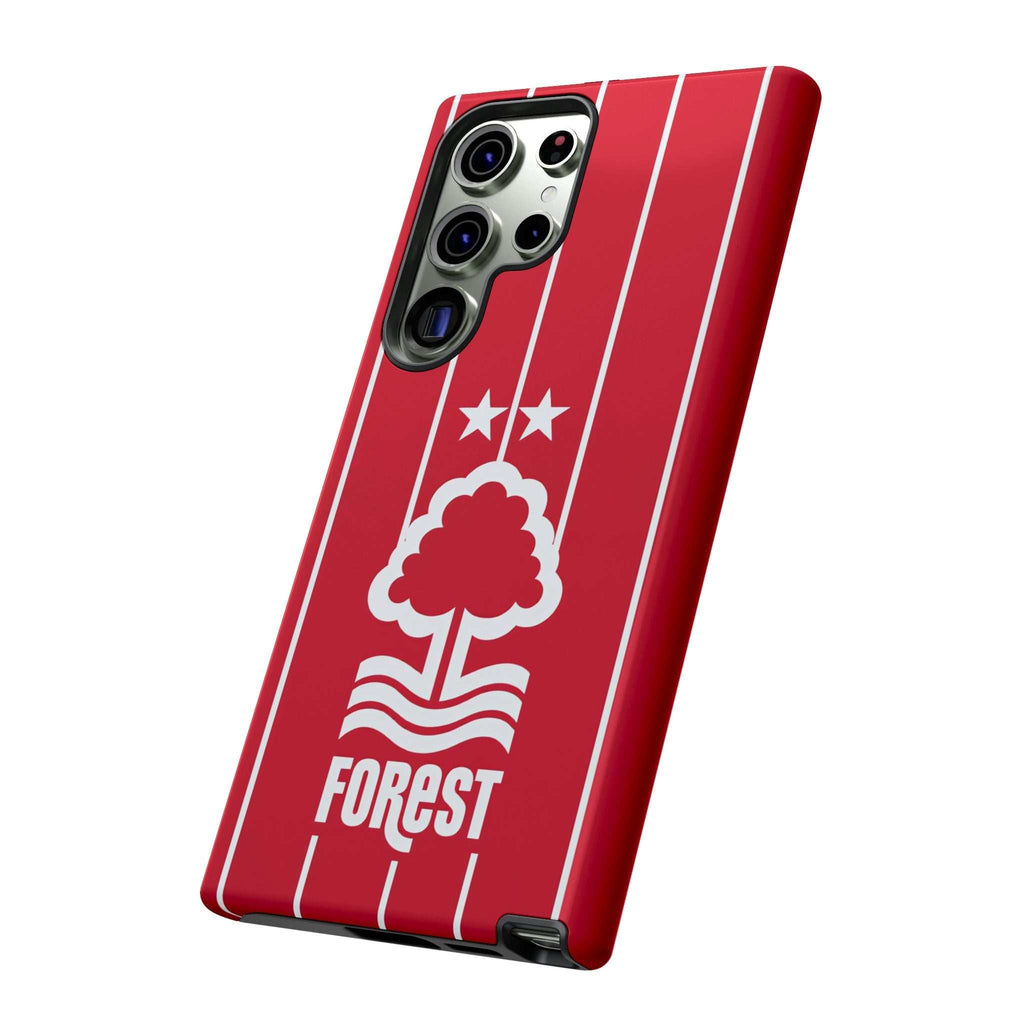 Nottingham Forest Magnetic Samsung phone case with dual-layer protection and wireless charging compatibility
