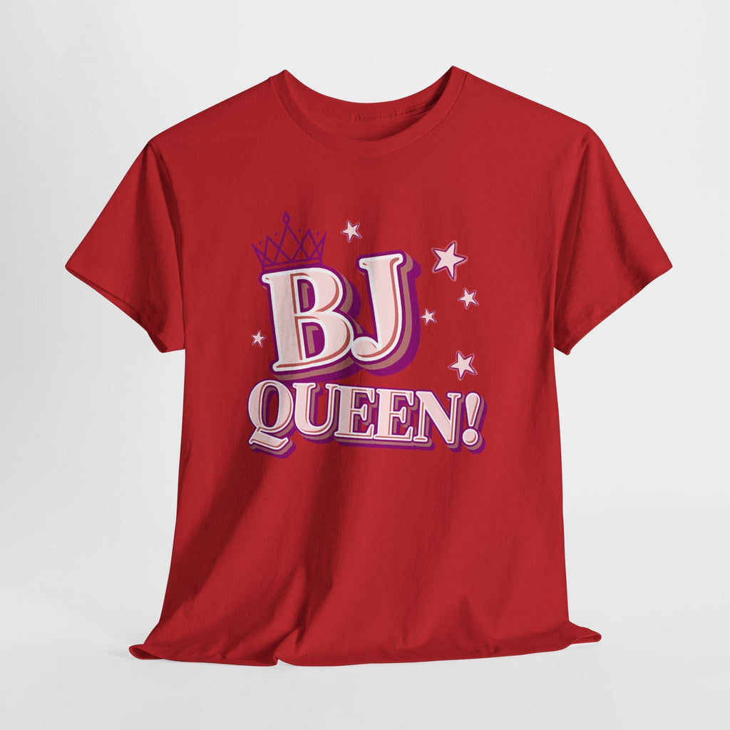 BJ Queen T-Shirt with bold cheeky design for confident wear, made of soft breathable cotton