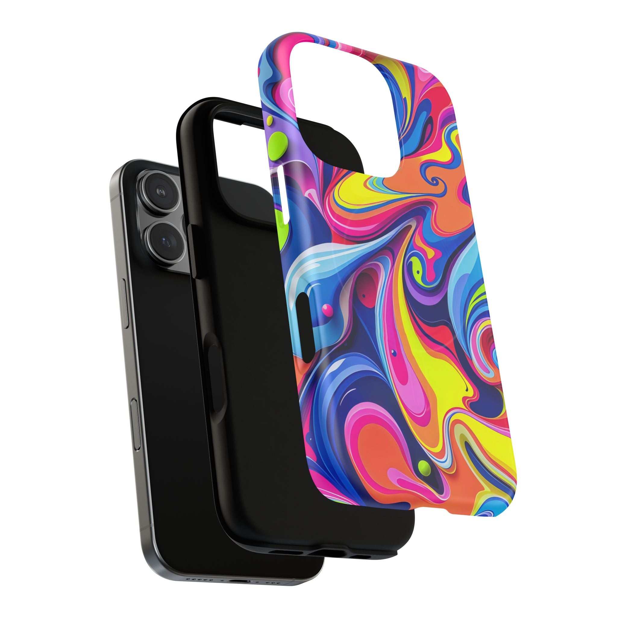 Vibrant Colour Splash iPhone Magsafe Phone Case