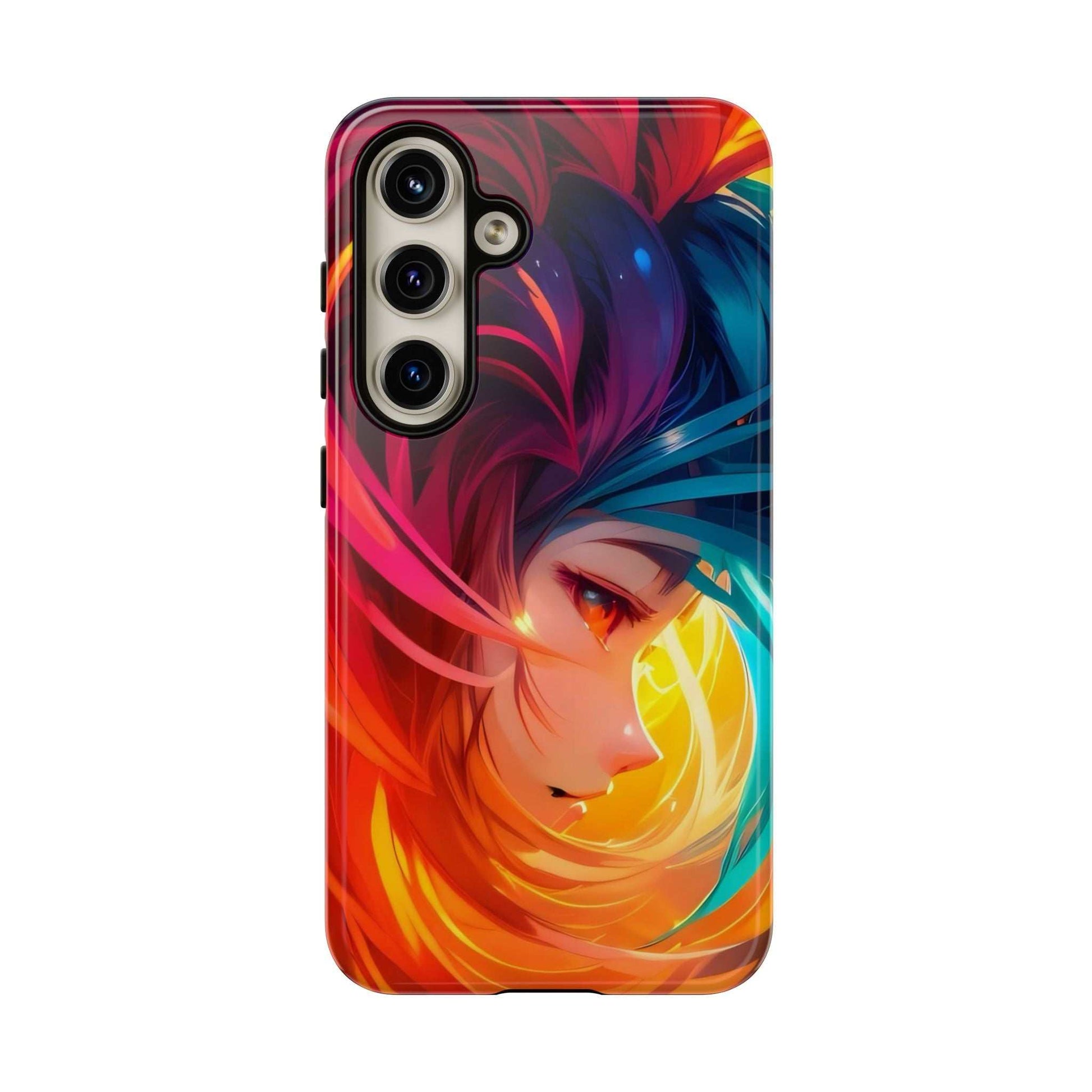 Colourful Anime Samsung Phone Case Designed By Littlebitz 