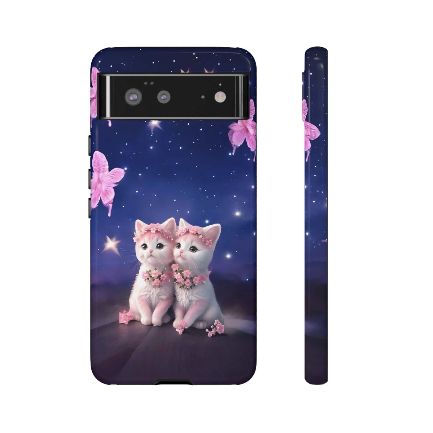 Adorable Kitten Google Pixel Phone Case designed by Littlebitz