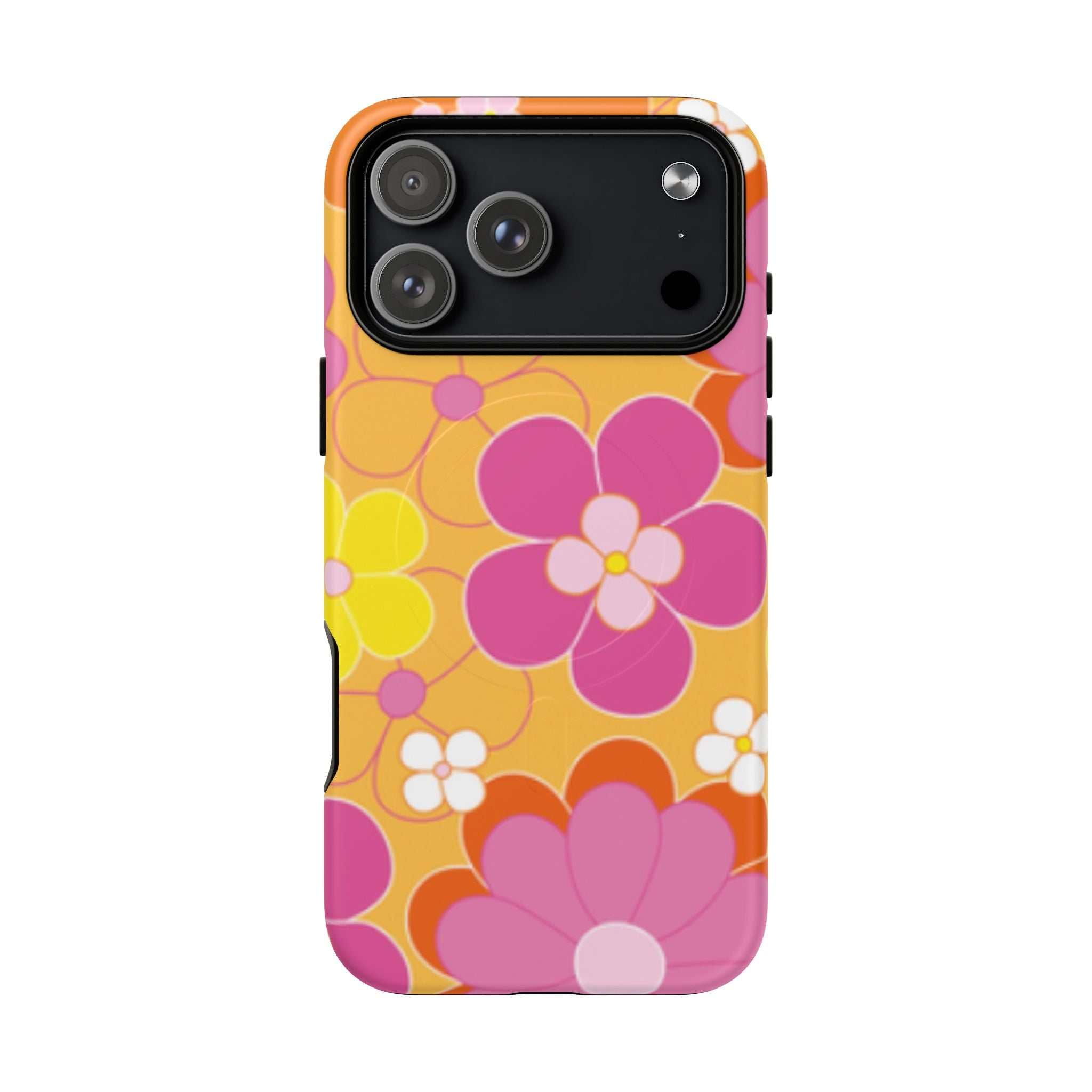 Retro Floral iPhone Magsafe Phone Case