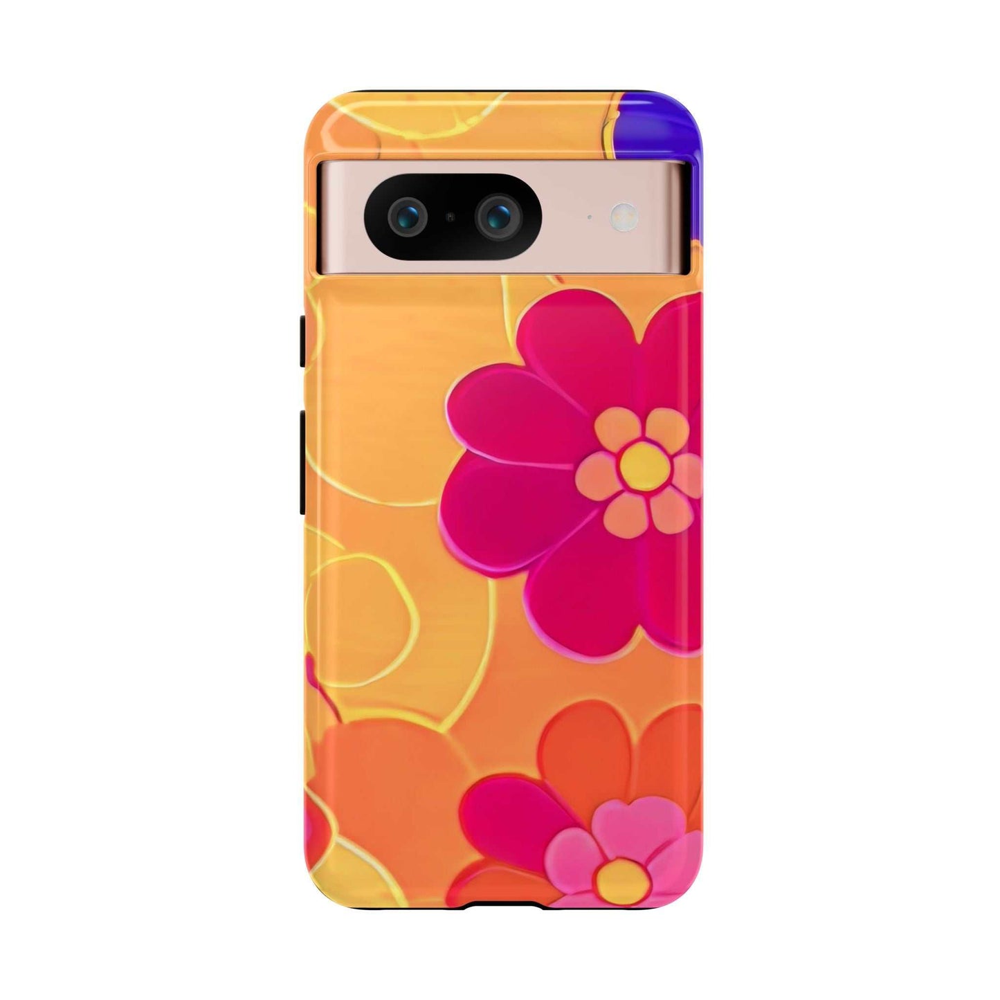 Bright Flowers Google Pixel Phone Case Designed By Littlebitz 