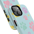 Pastel Doggy Paw iPhone Magsafe Phone Case