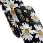 Black Daises iPhone Magsafe Phone Case