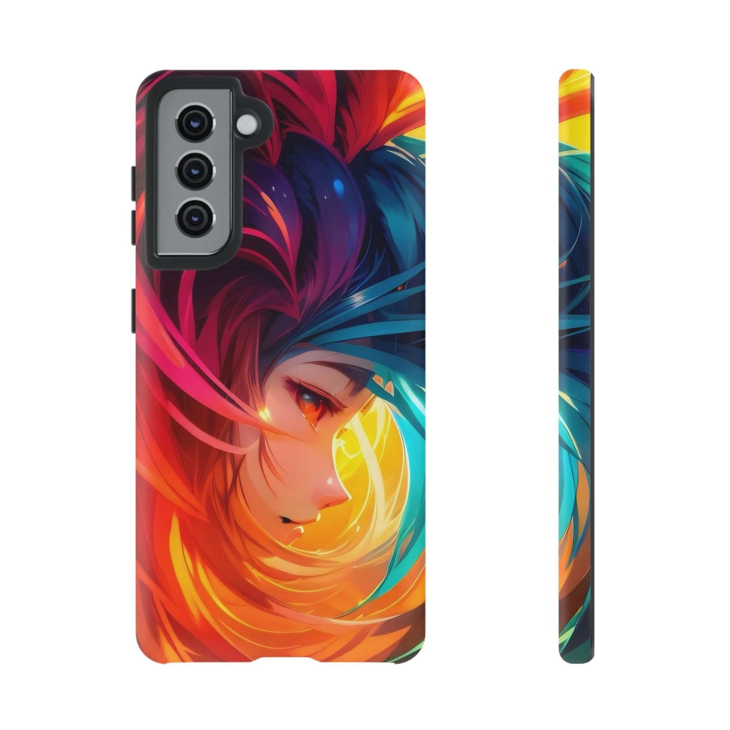 Colourful Anime Samsung Phone Case Designed By Littlebitz 