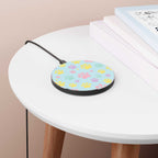 Pastel Doggy Paw Design Wireless Charger