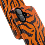 Orange Tiger Print iPhone Magsafe Phone Case
