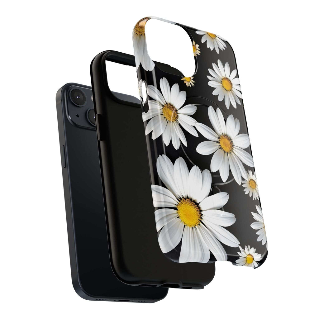 Black Daises iPhone Magsafe Phone Case
