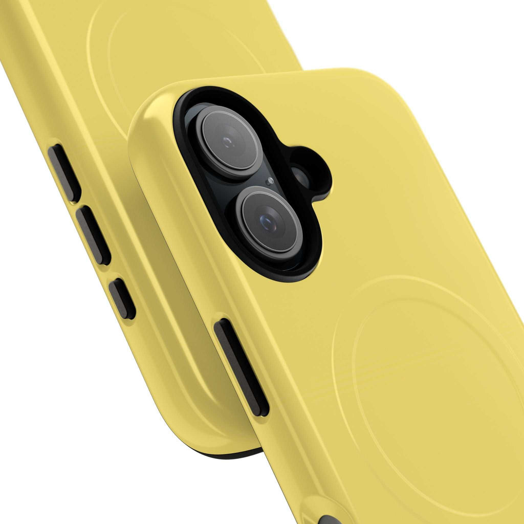 Lemon Yellow iPhone Magsafe Phone Case