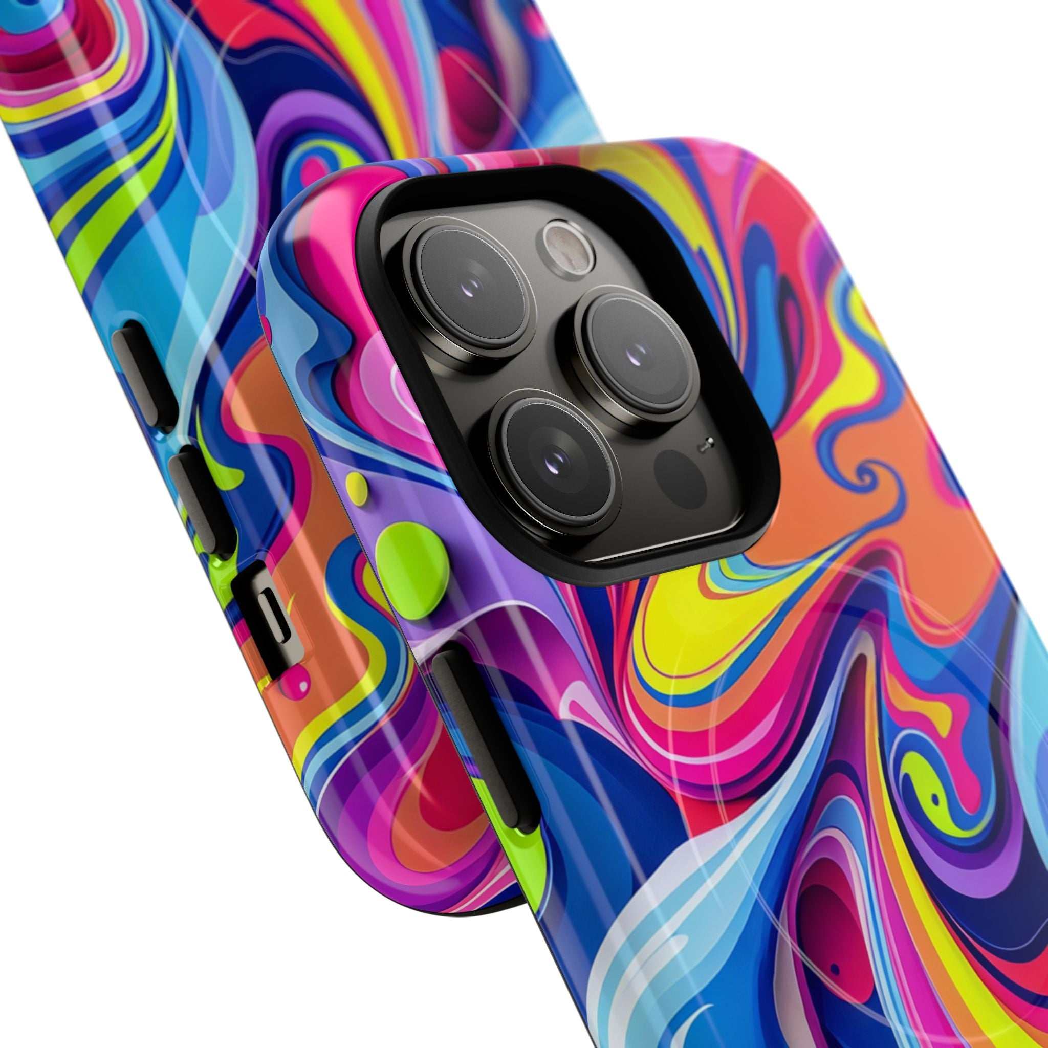 Vibrant Colour Splash iPhone Magsafe Phone Case