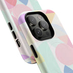 Pastel Geo Print iPhone Magsafe Phone Case