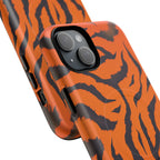 Orange Tiger Print iPhone Magsafe Phone Case