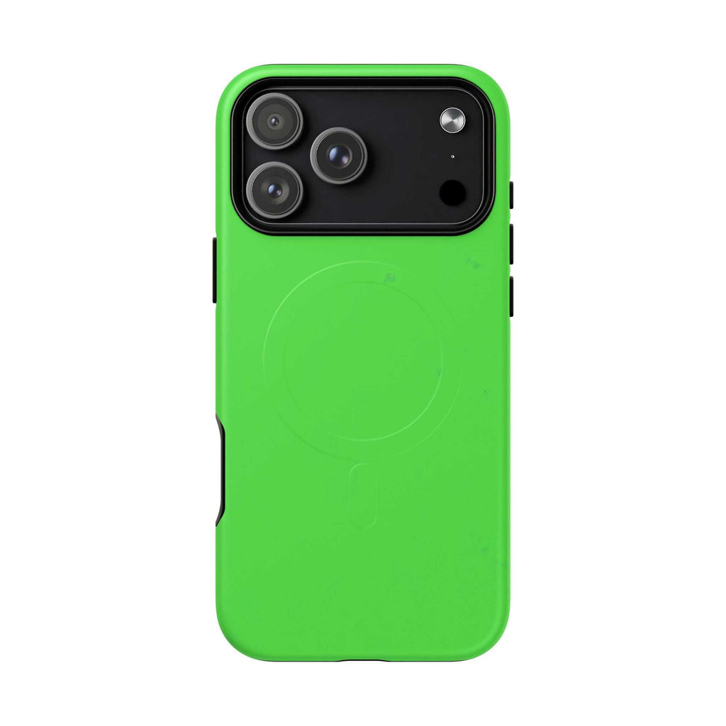 Lime Green iPhone Magsafe Phone Case