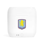 Aston Villa Wireless Essos Earbuds charging case with fan-inspired club crest logo