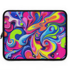 Vibrant Colour Splash Laptop Sleeve